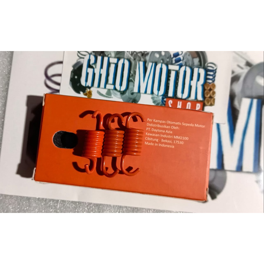 PER  KAMPAS GAND DAYTONA 1500 RPM ( UNIVERASL) NMAX AEROX LEXI VARIO 125 150 160 ADV PER SENTRI DAYTONA 1500 RPM MIO SPORY MIO M3 GENIO BEAT DELUXE BEAT NEW  BEAT STREET NGEW BEAT FI ESP PER CENTRI DAYTONA 1500 RPM PER  KAMPAS OTOMATIS DAYTONA GHIO MOTOR