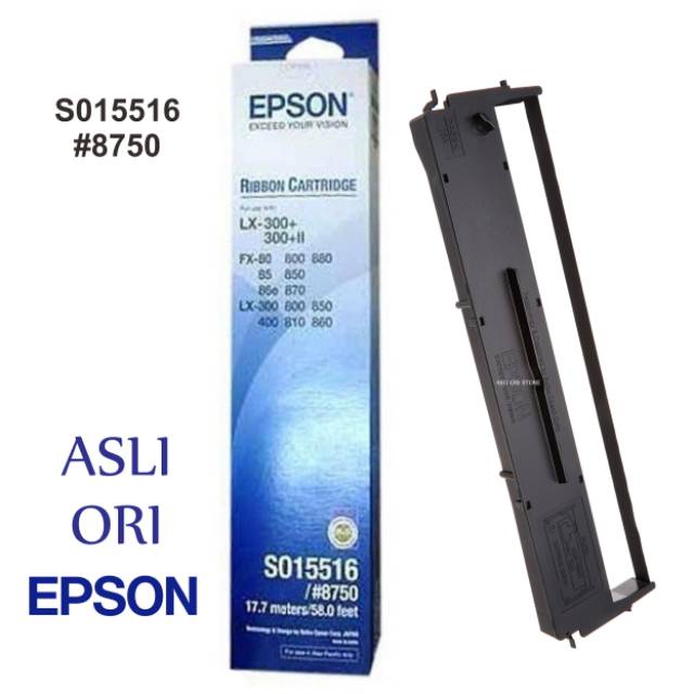 PITA / RIBBON EPSON LX300 BLACK ORIGINAL S015516 #8750