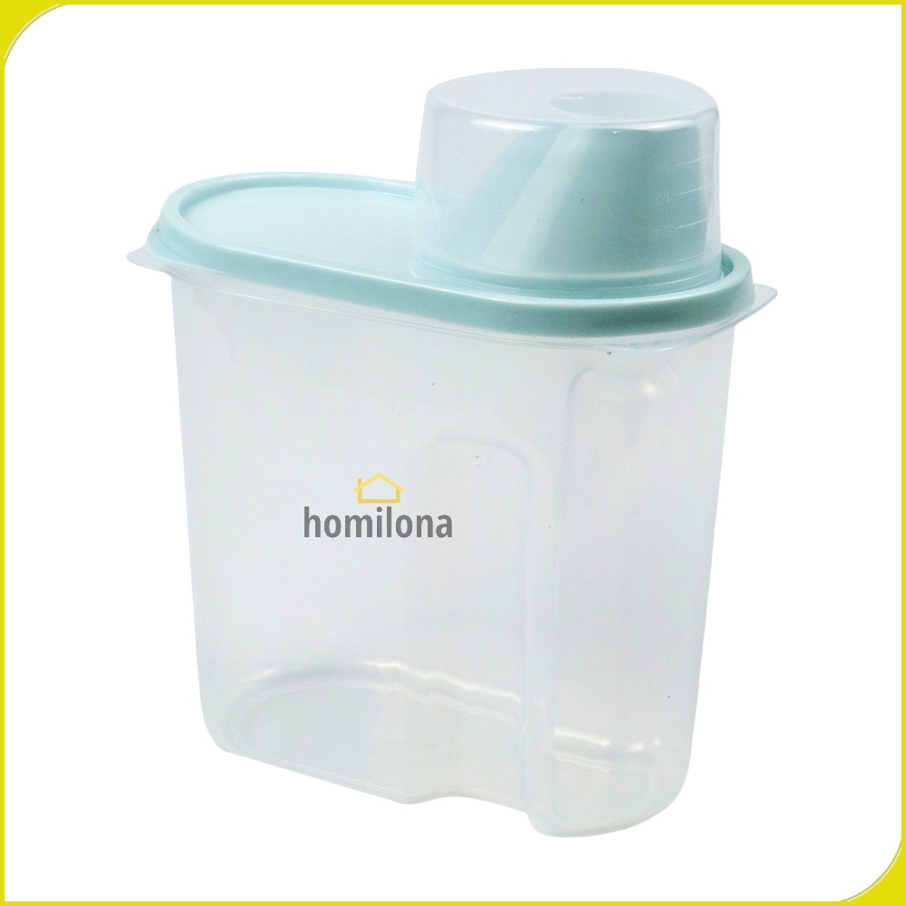 Toples Wadah Penyimpanan Makanan Food Storage Container 1.9L atau 2.5L 1PCS - TaffHOME H1211 - Blue