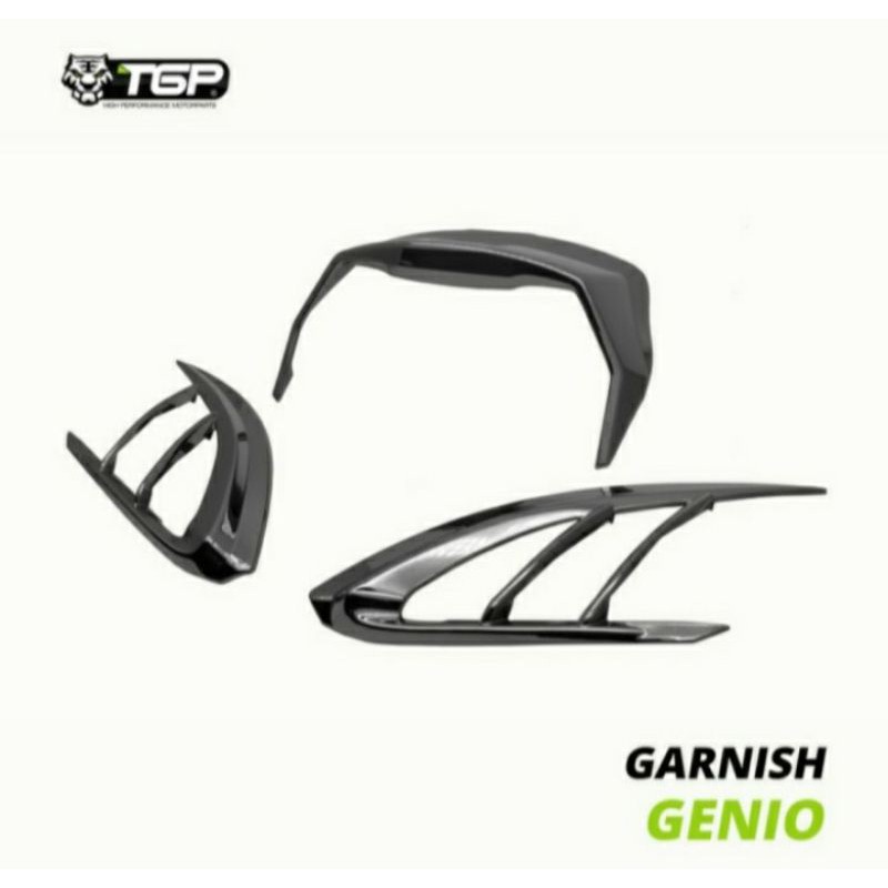 Cover lis garnish lampu depan Honda Genio