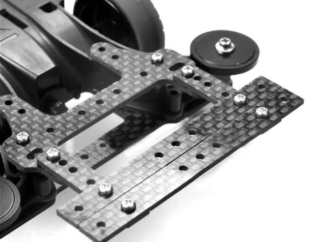 REP TAMIYA 15497 HG CARBON REINFORCING PLATE BRAKE 1.5MM