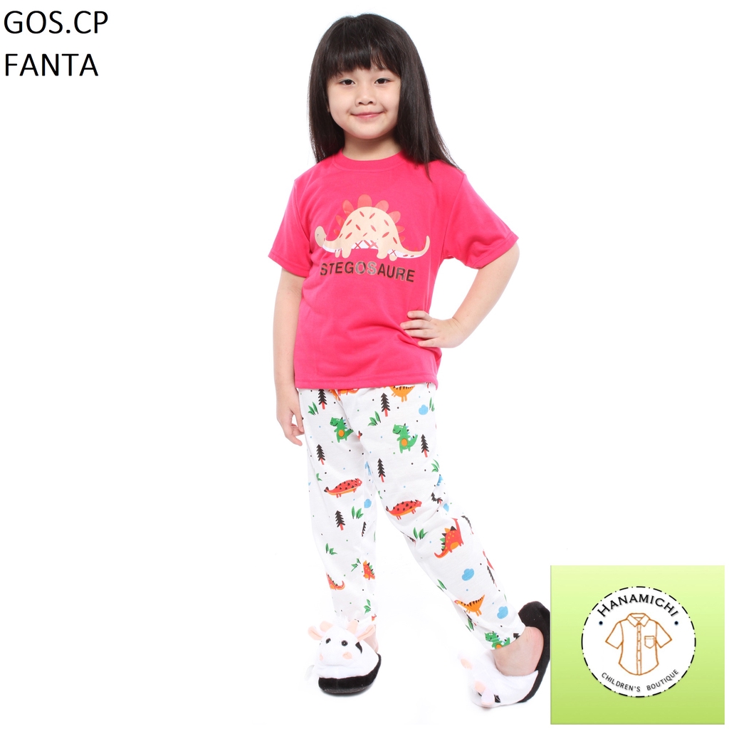 Hanamichi GOS.CP Setelan Baju Tidur Anak Lengan Pendek