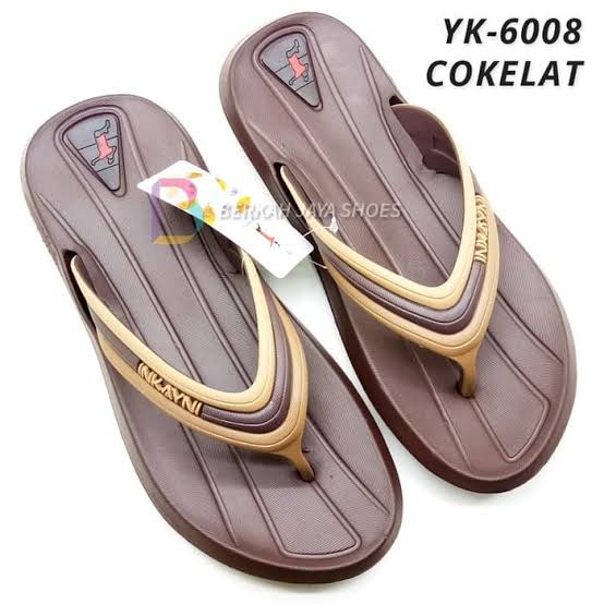 (COD) Sandal Jepit Karet Santai Pria Inkayni 6008