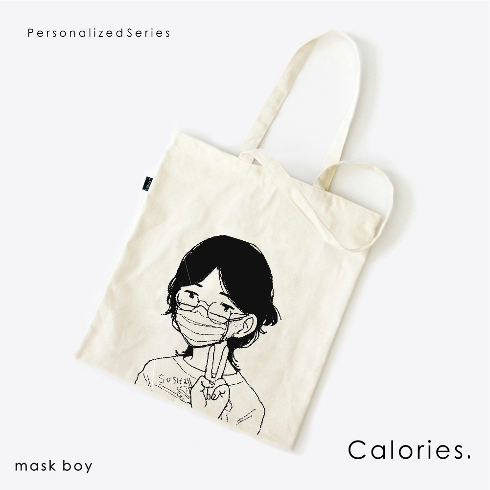 Totebag Personalisasi motif klasik lucu ekspresi wajah sifat unik #TOPR