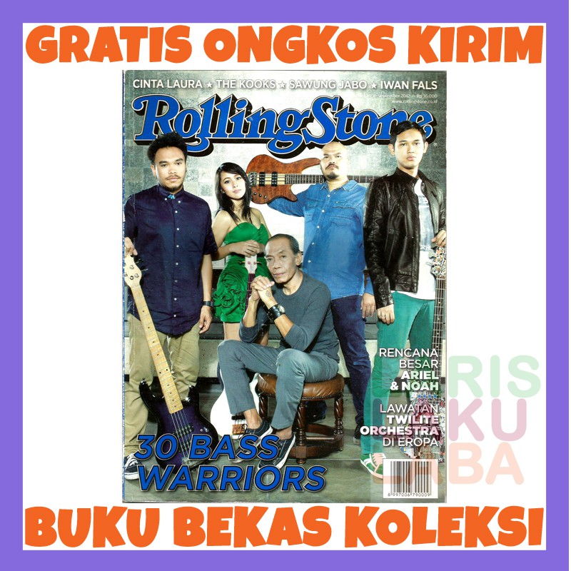 MAJALAH ROLLING STONE INDONESIA NOMOR 89 EDISI 89 BEKAS KOLEKSI