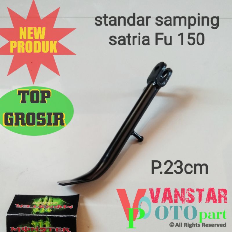 standar jagang samping satria Fu 150 barong facelit warna hitam