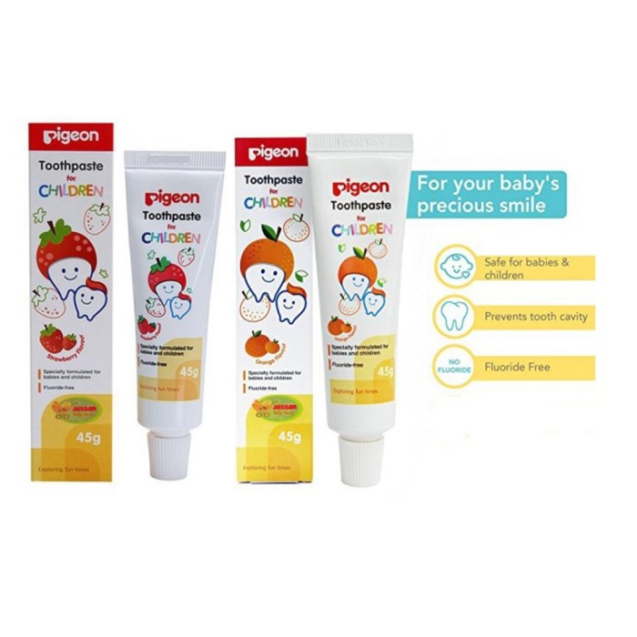 PIGEON Toothpaste 45gr - Pasta Gigi Anak - Tooth Paste Odol