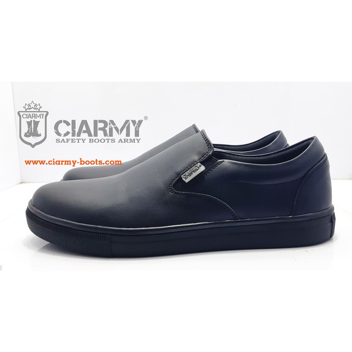 Jual Sepatu Sneakers Pria Casual Asli Kulit Sapi Ciarmy SSC-07 - 39 Diskon