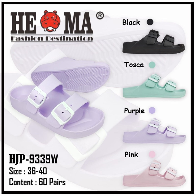 HEMA SANDAL KOREA 9339W SANDAL SELOP KOREAN UK 36-40