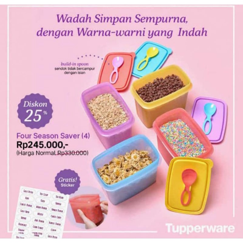tupperware four season saver