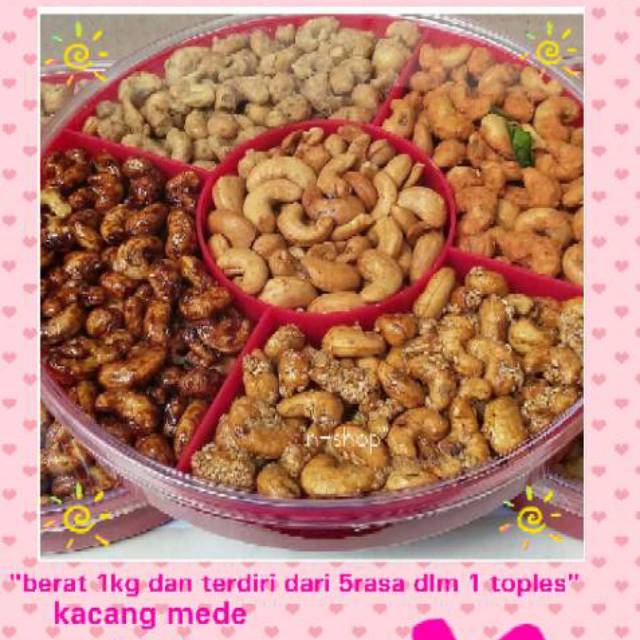 

Kacang mede 5 rasa