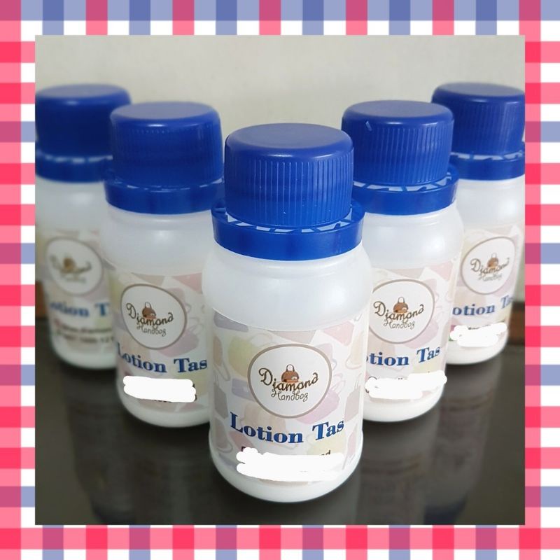 Lotion / Cairan pembersih tas dompet sepatu kulit asli/sintetis PU leather ampuh wangi harum