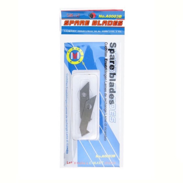 Isi Refill Cutter Acrylic Akrilik Cmart Taiwan Kualitas Bagus dan Tajam Isi 6pcs