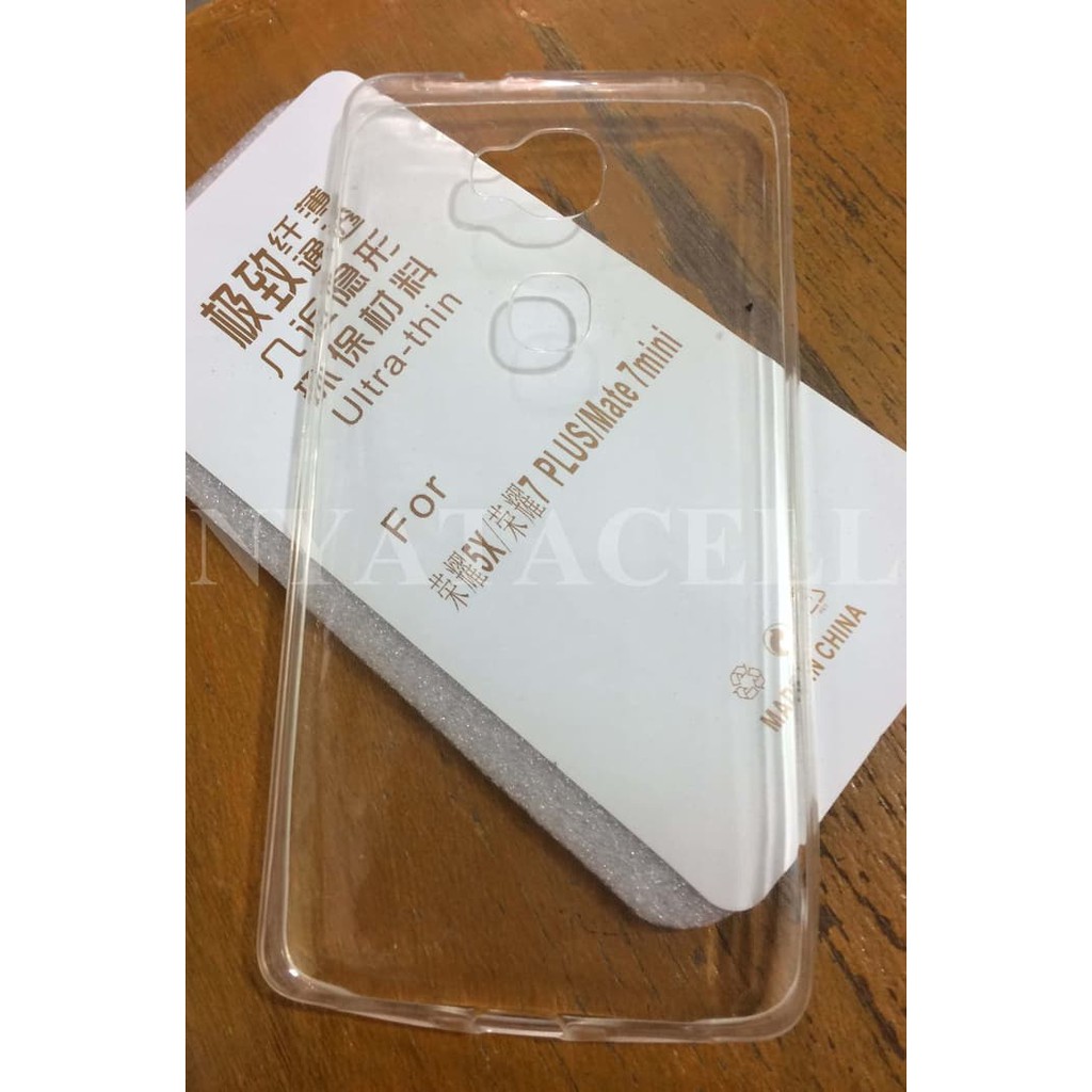 BARU Case Ultrathin Huawei GR5   Honor 5X  Softcase Silikon Soft Jelly   Bening