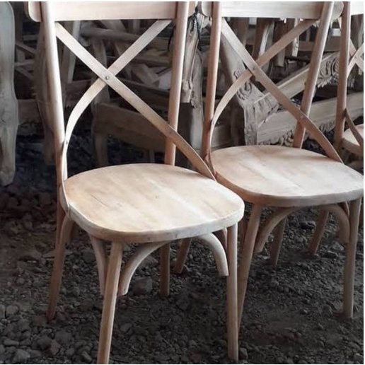 Kursi silang kursi akad mentah mebel jepara furniture pusat dekorasi pelaminan kursi pelaminan
