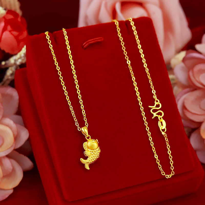 Set Kalung Cincin Emas Asli Kadar 375 Untuk Wanita