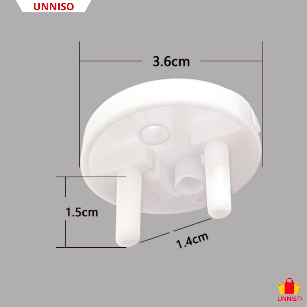 UNNISO - Power Socket Proctective Cover Safety Lock PSC1