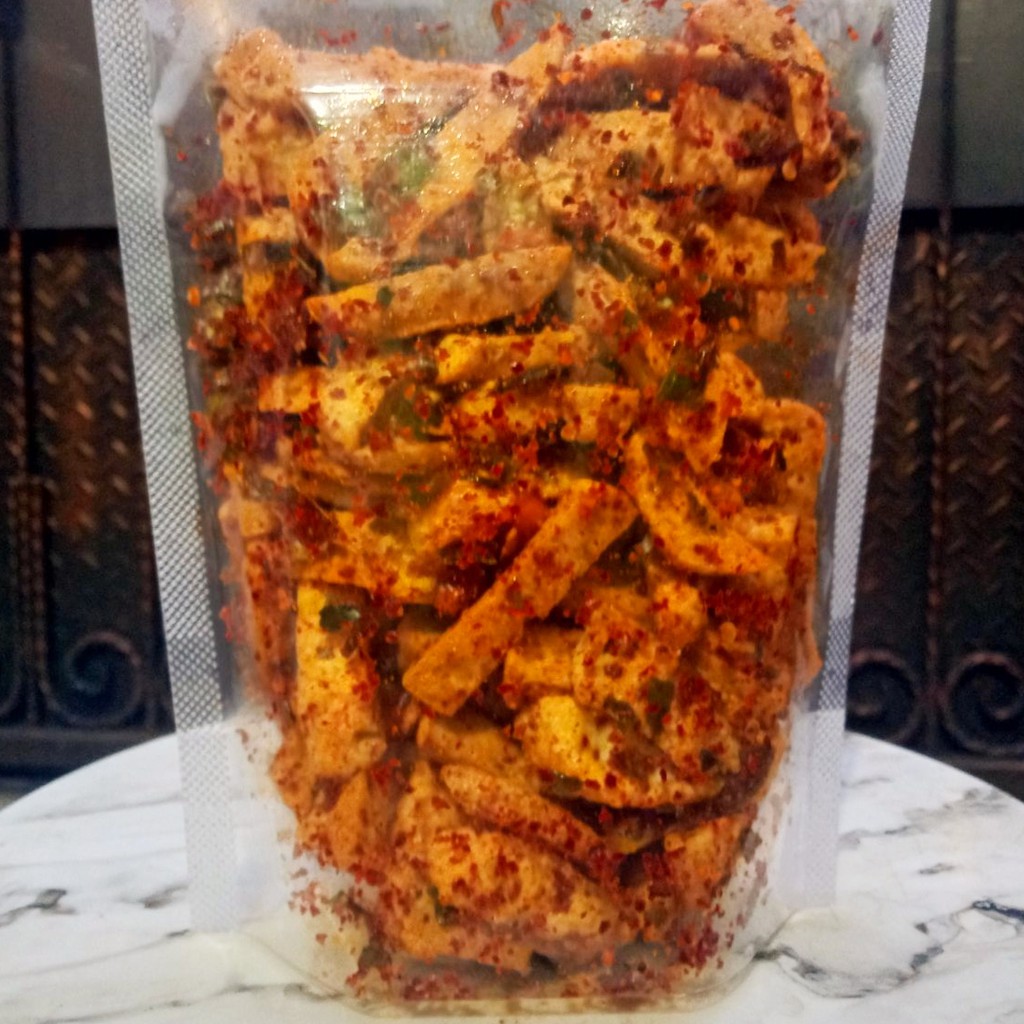 

Basreng / Bakso Goreng Pedas Rasa Daun Jeruk 150 gr