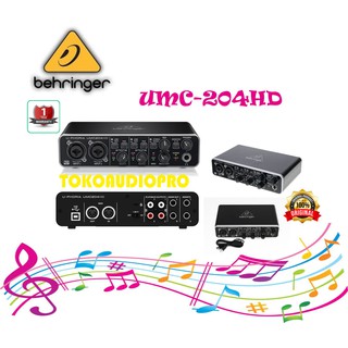 Внешняя звуковая карта с usb behringer umc204hd