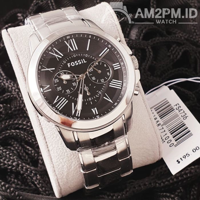 Suplier Jam Tangan Fossil Grant Sport Chronograph FS4736 Original