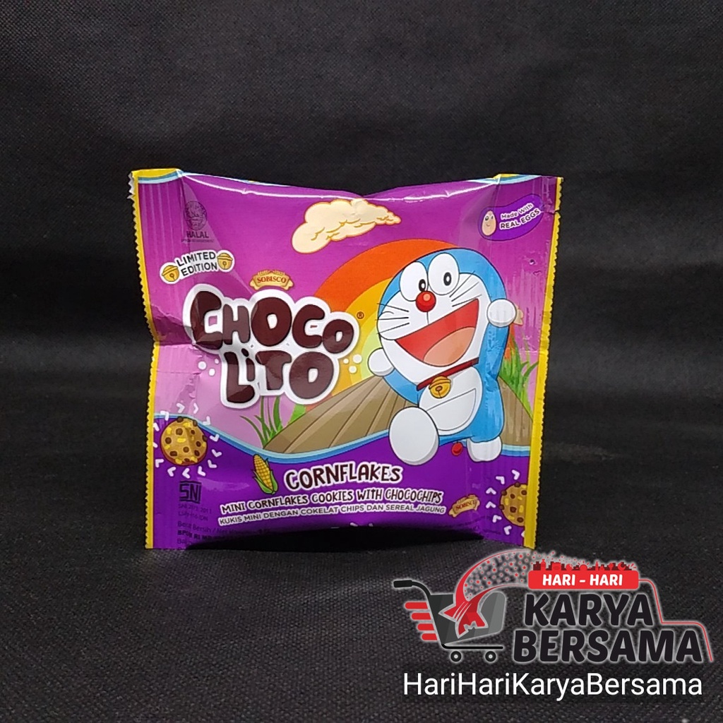 

SNACK CHOCOLITO COOKIES CORN FLAKES WITH CHOCOCHIPS 19GR