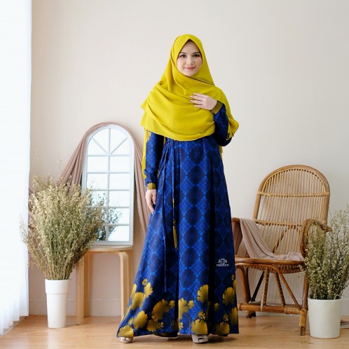 GAMIS MICHAN TERBARU 2021, GAMIS REMAJA, GAMIS MODERN, PAKAIAN MUSLIM WANITA - M HAWWA SIZE S - XL