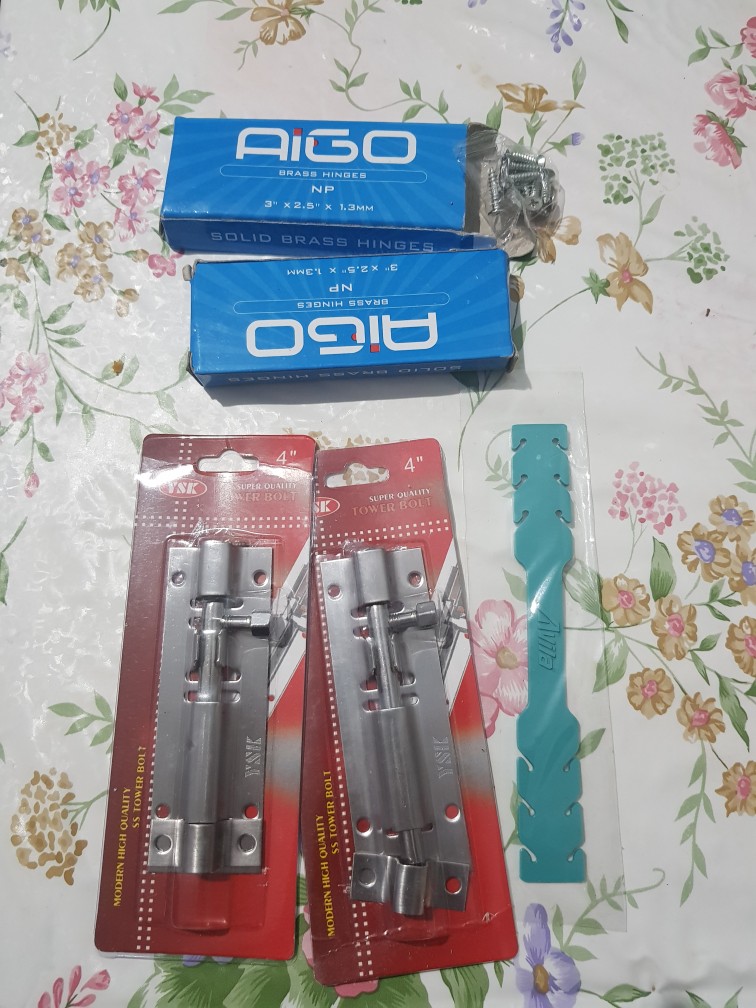 Engsel Pintu Jendela 3 Inch Brass