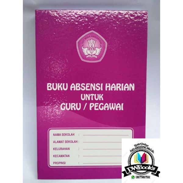 BUKU ABSENSI HARIAN GURU/PEGAWAI