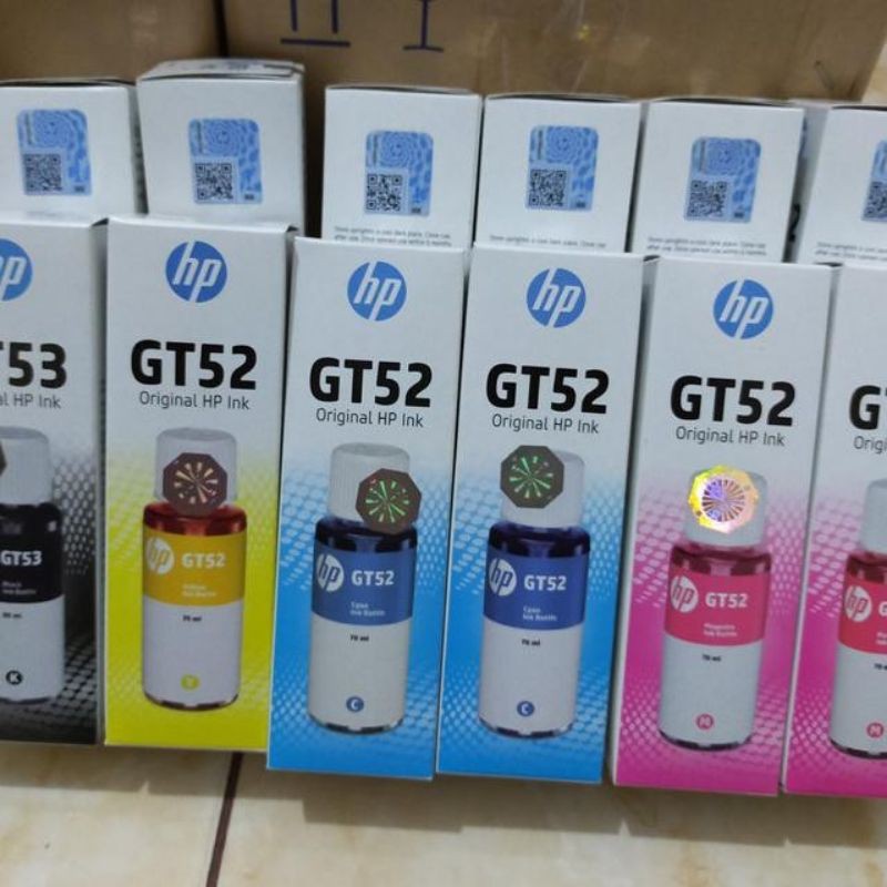 TINTA HP GT52 GT53 CYMBK ink 115/310/315/415/419