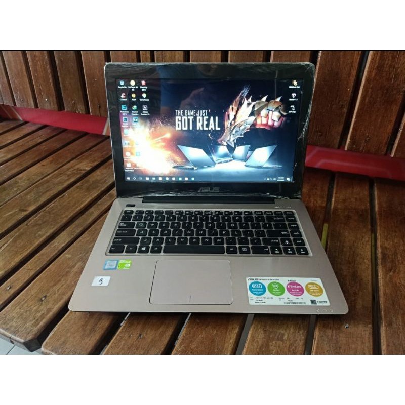 Laptop Gaming murah i7 generasi 7 Asus A456u ram8gb HDD 1 Yang libas game hd
