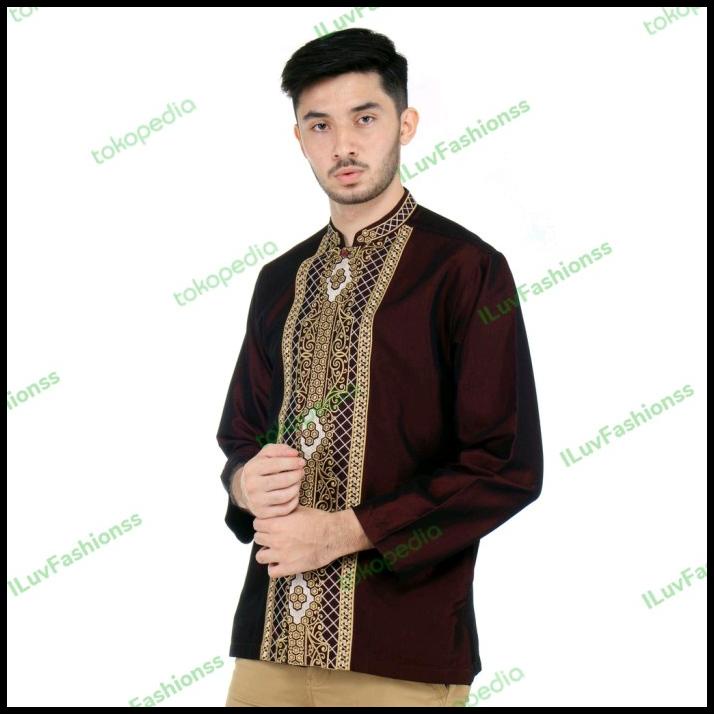 Benhill taqwa baju koko pria lengan panjang