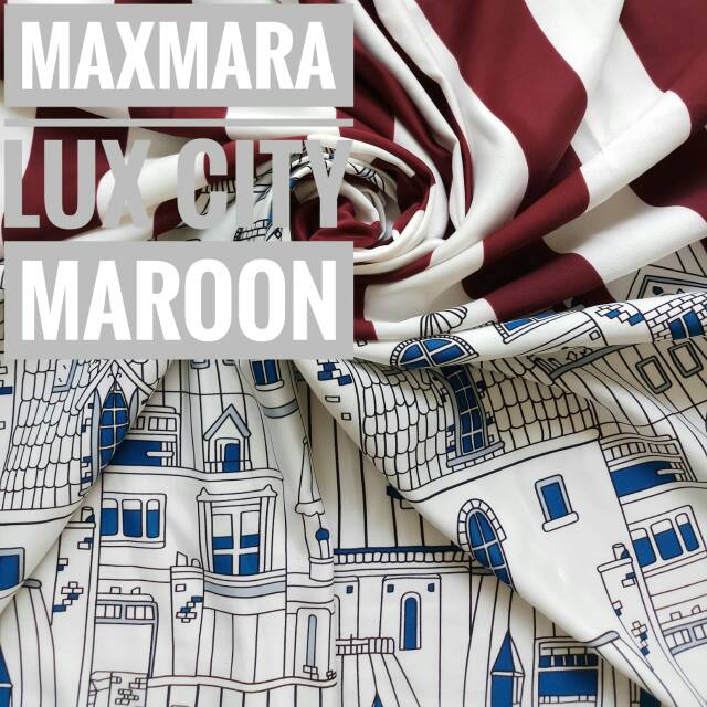 KAIN MAXMARA LUX CITY MAROON
