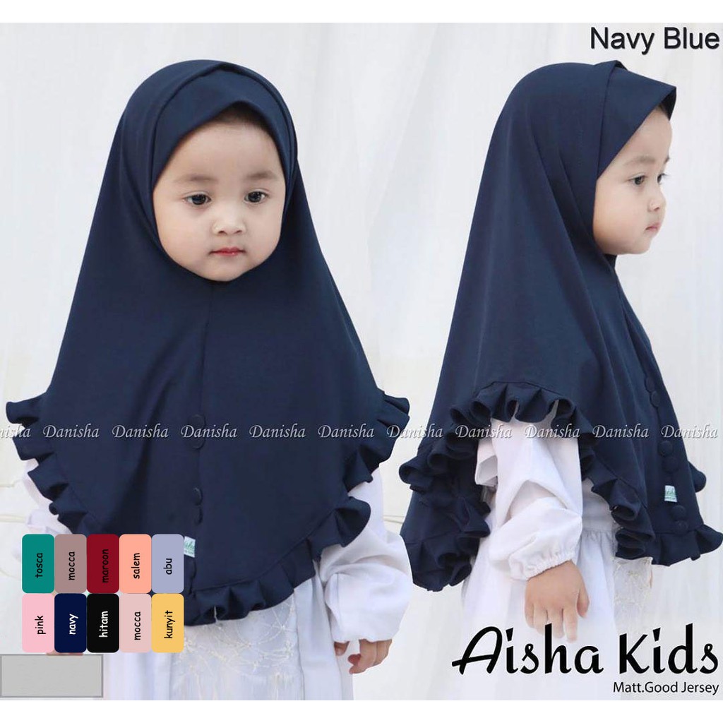 Zanita Jilbab Anak jilbab khimar terbaru / jilbab khimar simple / grosir jilbab / termurah khimar