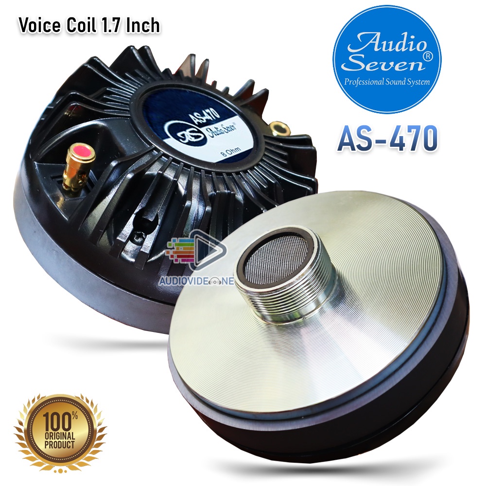Driver Tweeter AudioSeven AS-470 Twiter Transducer Audio Seven AS470 Original