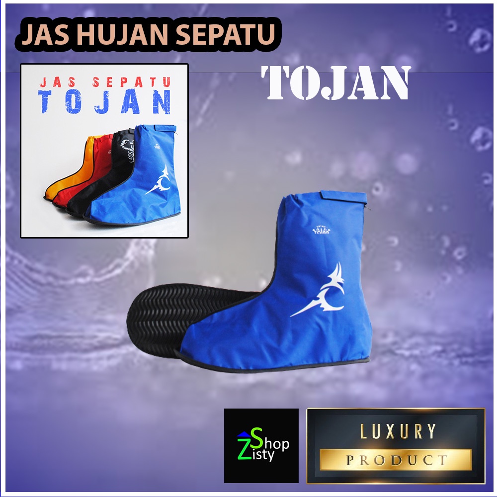 Jas Hujan Sepatu Pelindung Mantel Sepatu Anti Air Cover Shoes Sarung Sepatu Anti Air Hujan Original 