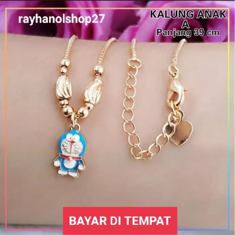 Kalung Xuping anak anak motif pilihan lapis emas 24k gold