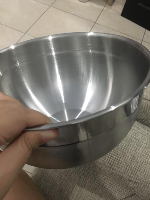 Mixing Bowll Supra Stainlees Stell Diameter 25cm