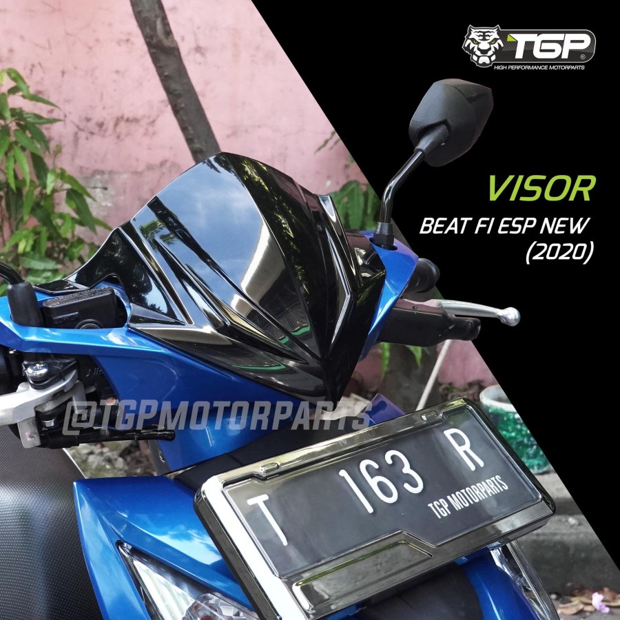 WINSHIELD VISOR HONDA BEAT FI ESP 2020 DELUXE TGP AKSESORIS VARIASI