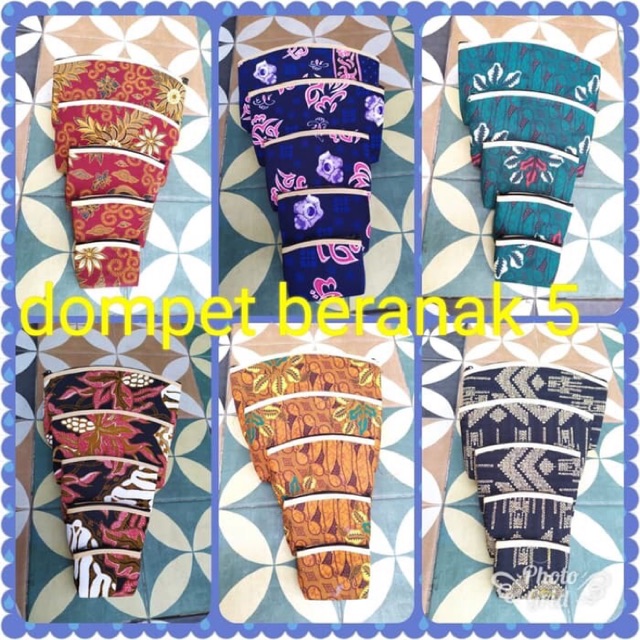 Dompet beranak / dompet souvenir / dompet batik / souvenir nikah