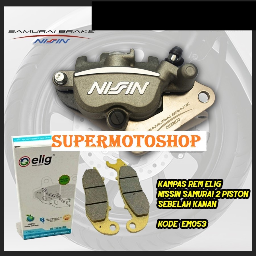 KAMPAS REM NISSIN SAMURAI KANAN ELIG EM053 SALLE
