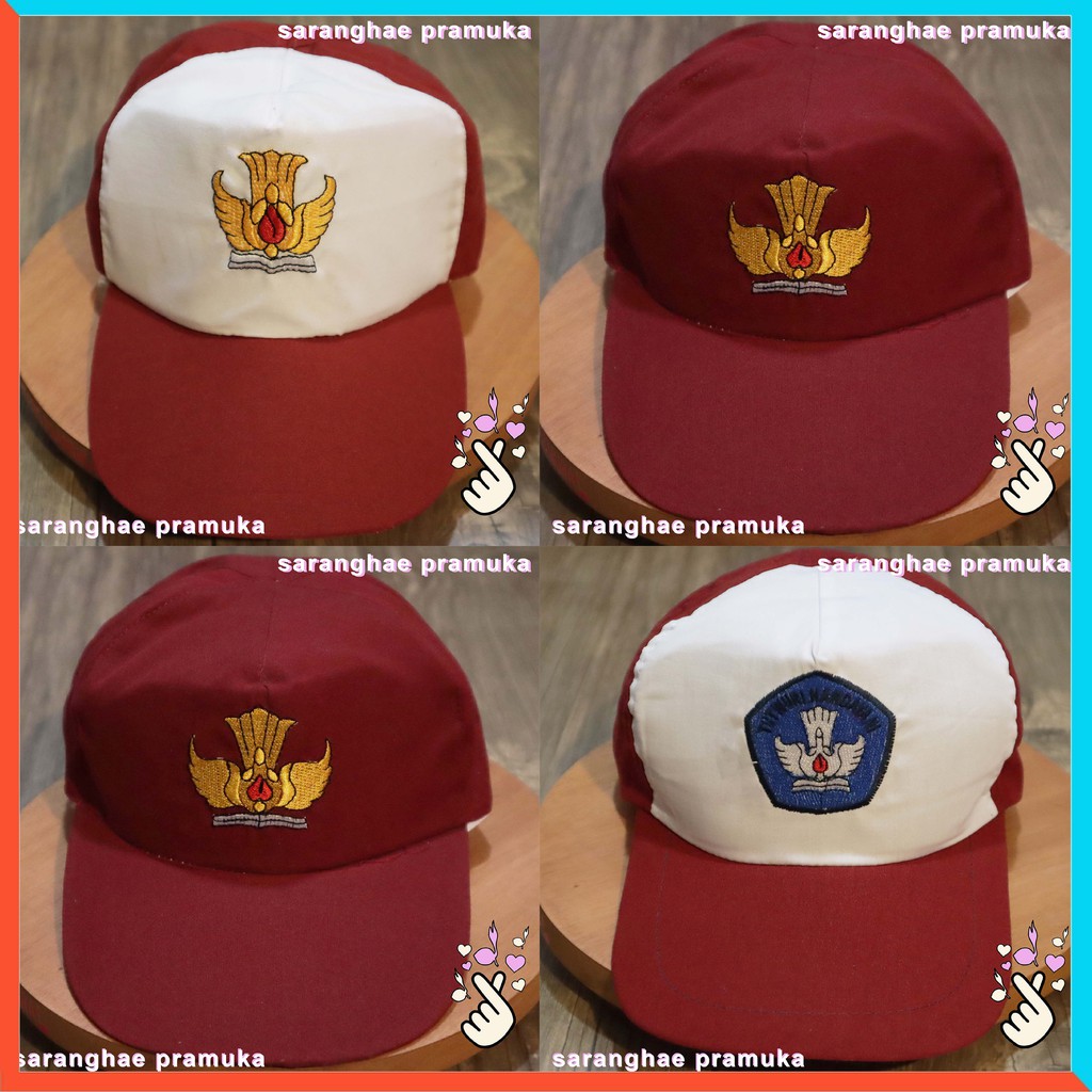 Topi SD Bordir Sekolah Berkualitas