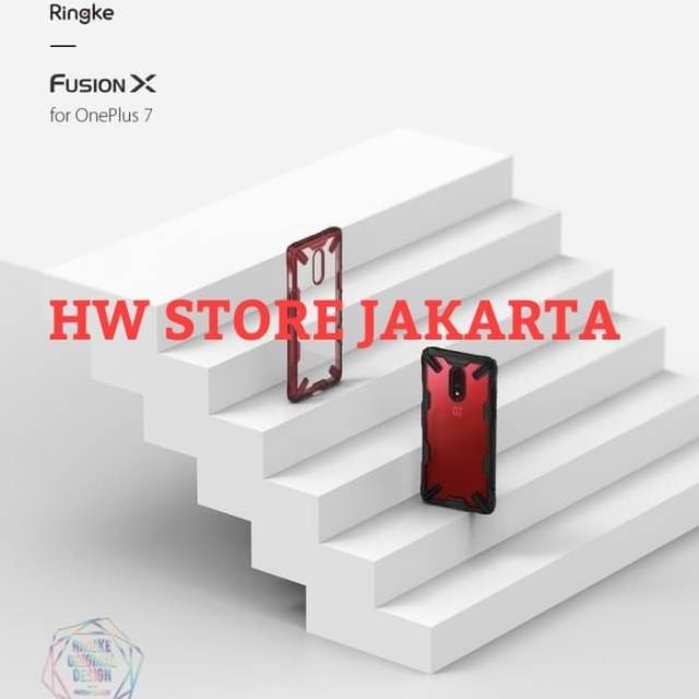 REARTH RINGKE FUSION X ANTI CRACK CASE CASING ONEPLUS 7 - ORIGINAL