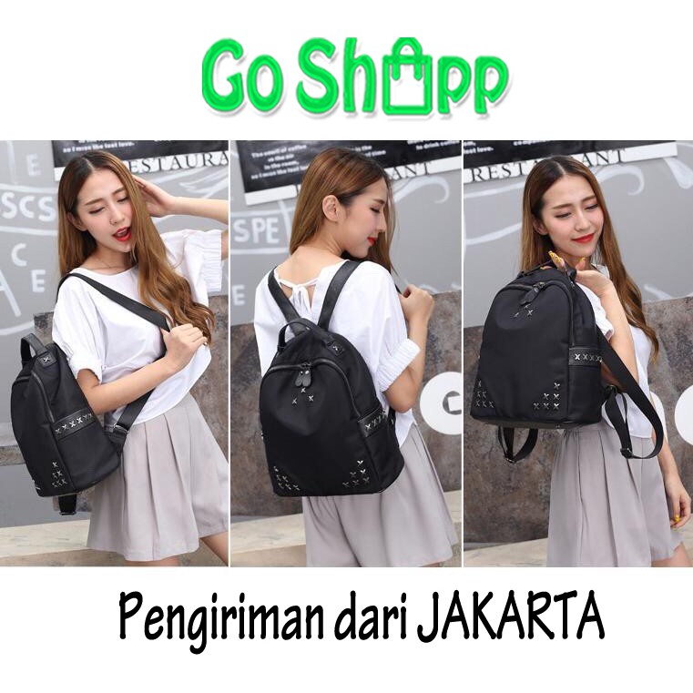 Tas Backpack Wanita Import - Tas Backpack Sekolah Wanita - Tas Ransel Wanita Fashion Korea [BK03]