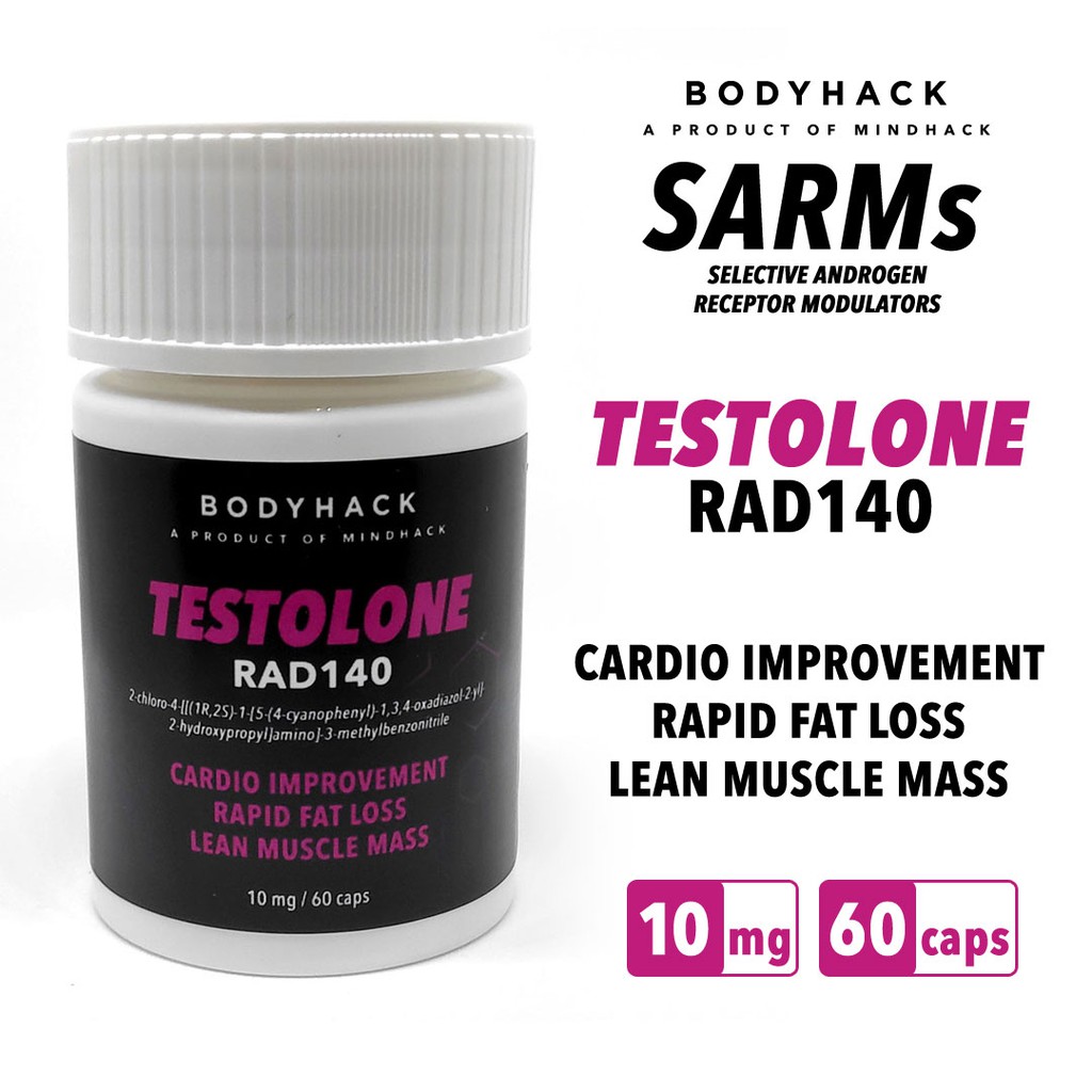 Jual TESTOLONE RAD140 10MG BODYHACK SARMS SARM Indonesia