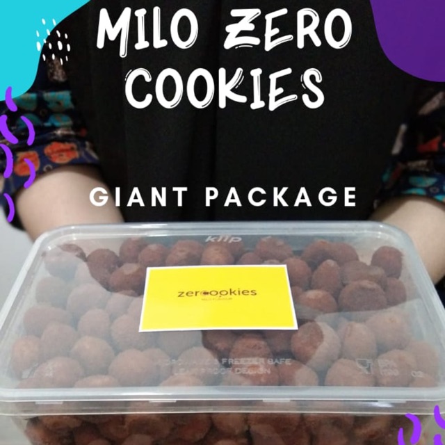 

Milo Zero Cookies