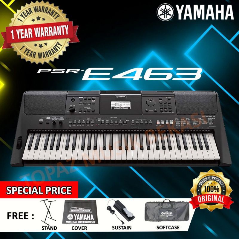 yamaha keyboard PSR E463