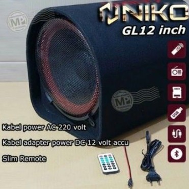 Speaker Aktif Niko GL 12 Subwoofer 12 inch