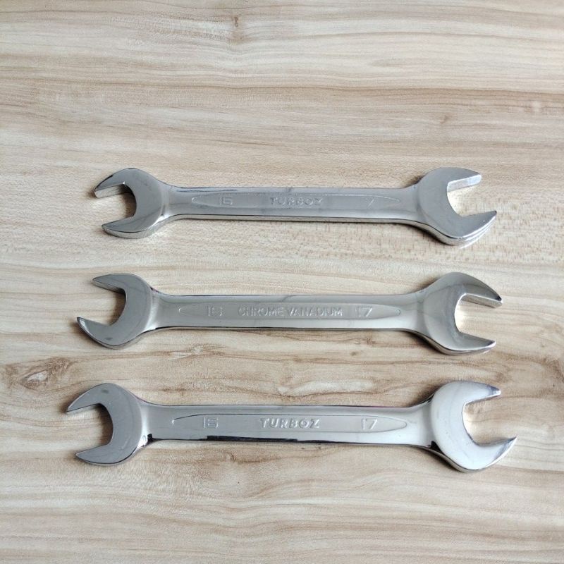 TURBOZ kunci pas 16x17 / double open end spanner 16x17 TURBOZ