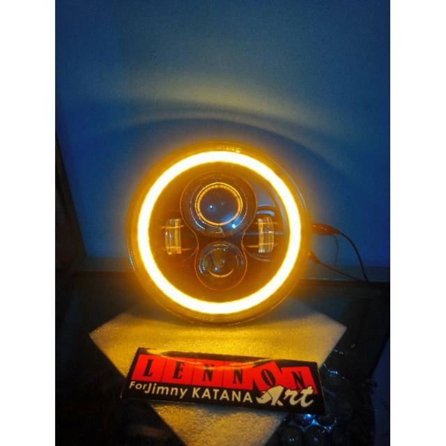headlamp head lamp lampu Utama Daymaker 7 in suzuki jimny katana model ring