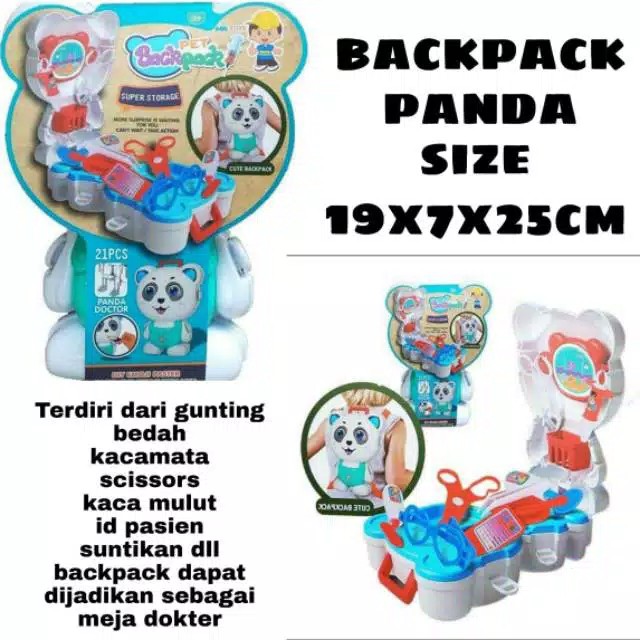 TAS PAT BACK PACK KARAKTER LUCU